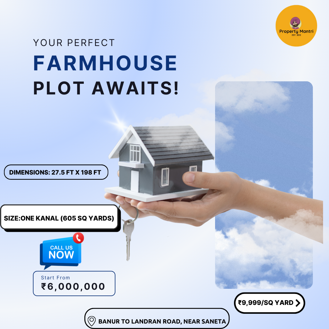 Farm House For Sale In Mohali