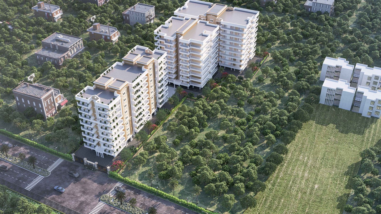 2 BHK Flats in Haridwar near Har ki Paudi : Haridwar One | ETH Infra