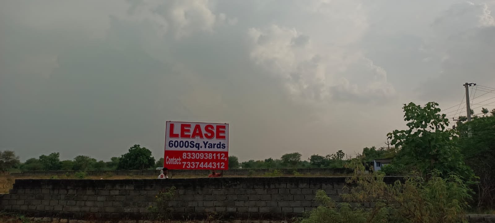 Rampur Hanamkonda Commercial plot for lease 6000 s.yards