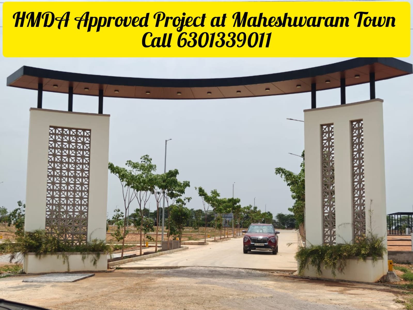 Maheshwaram Town HMDA approved plots for sale