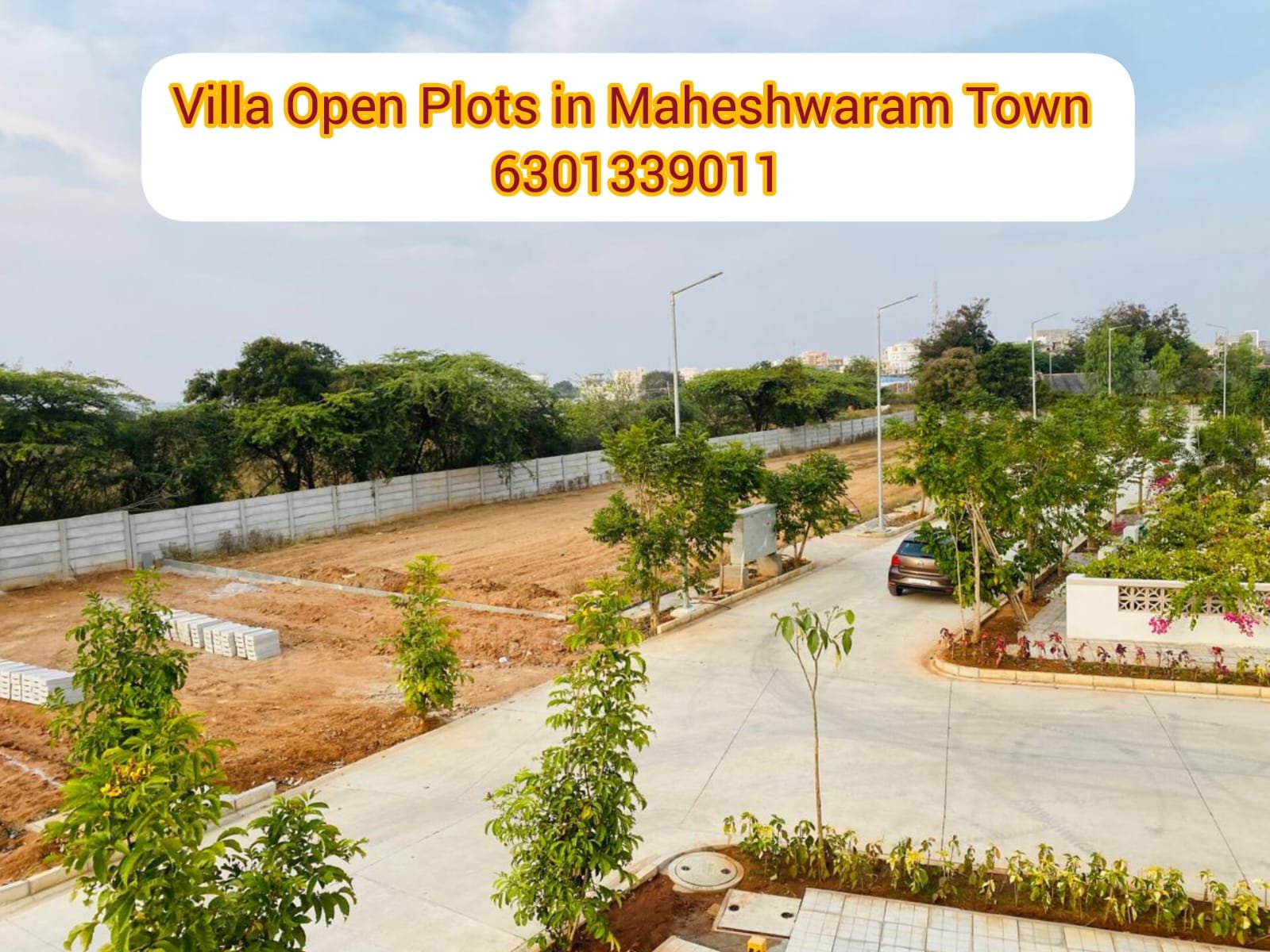 Maheshwaram Town HMDA approved plots for sale