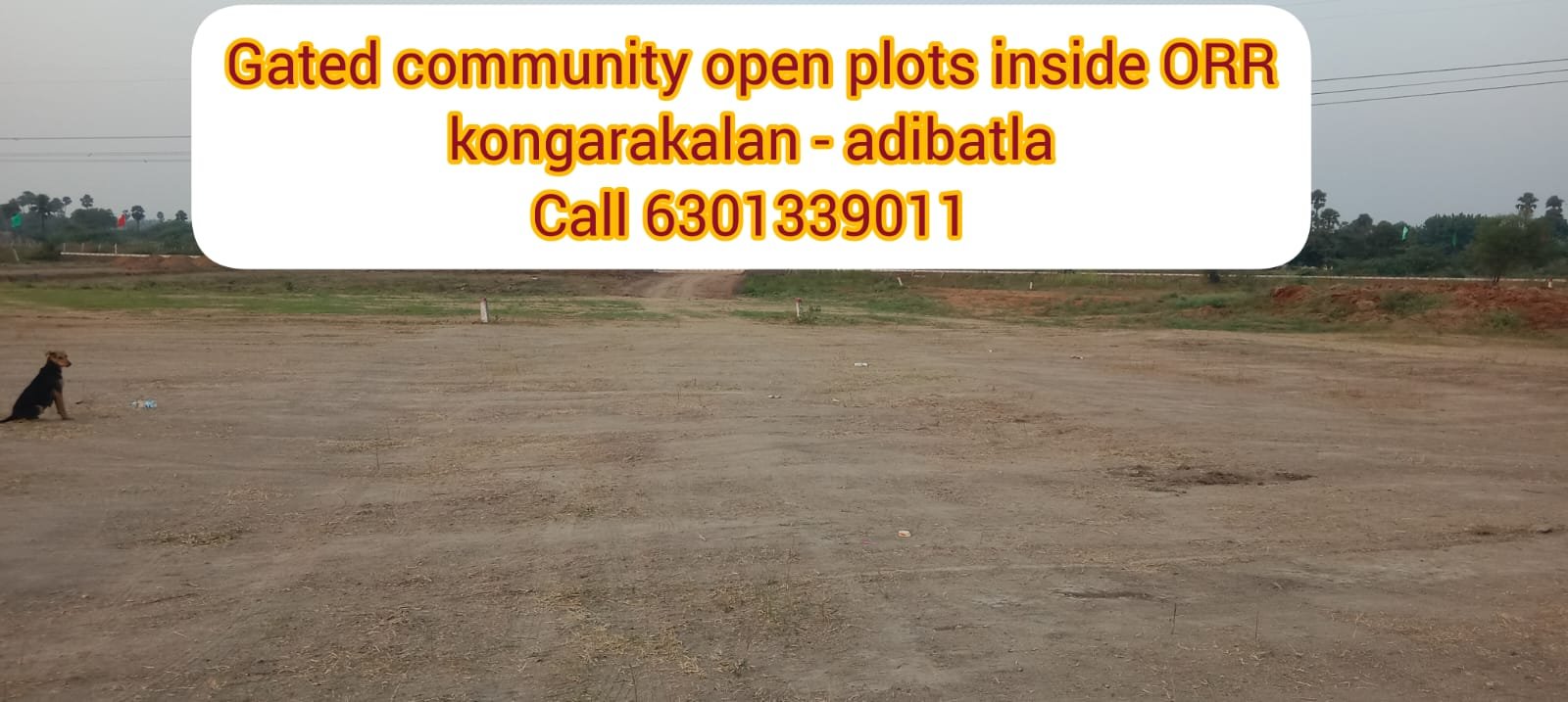 Premium gated open plots at adibatla near exit 12 & 13