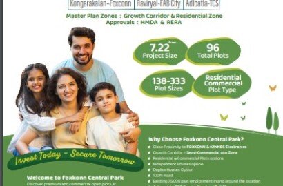 KONGARAKALAN HMDA APPROVED OPEN PLOTS FOR SALE NEAR ORR