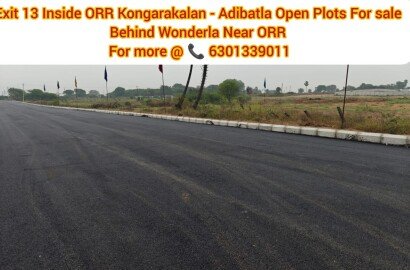 Foxkonn Central Park HMDA Approved open plots for sale at kongarakalan - near ORR